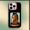 B-BoJack Horseman Phone Case For iPhone 16,15,14,13,12,11,Mini,Pro,MAX Pink Matte Silicone Cover