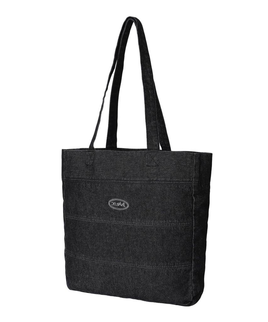 X-girl Overdyed Denim Tote Bag