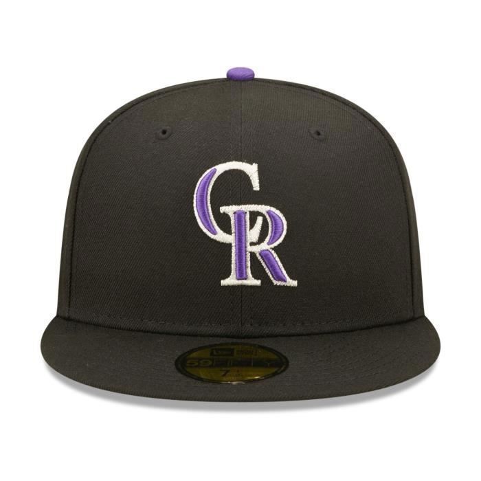 Casquette - new era - 59fifty authentic on-field - noir - 100% polyester - sportswear