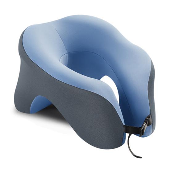 U-Shaped Neck Pillow Ergonomic Memory Foam Pillow Neck Cushion with 360 Degree Support for Travel Office Car Sleeping