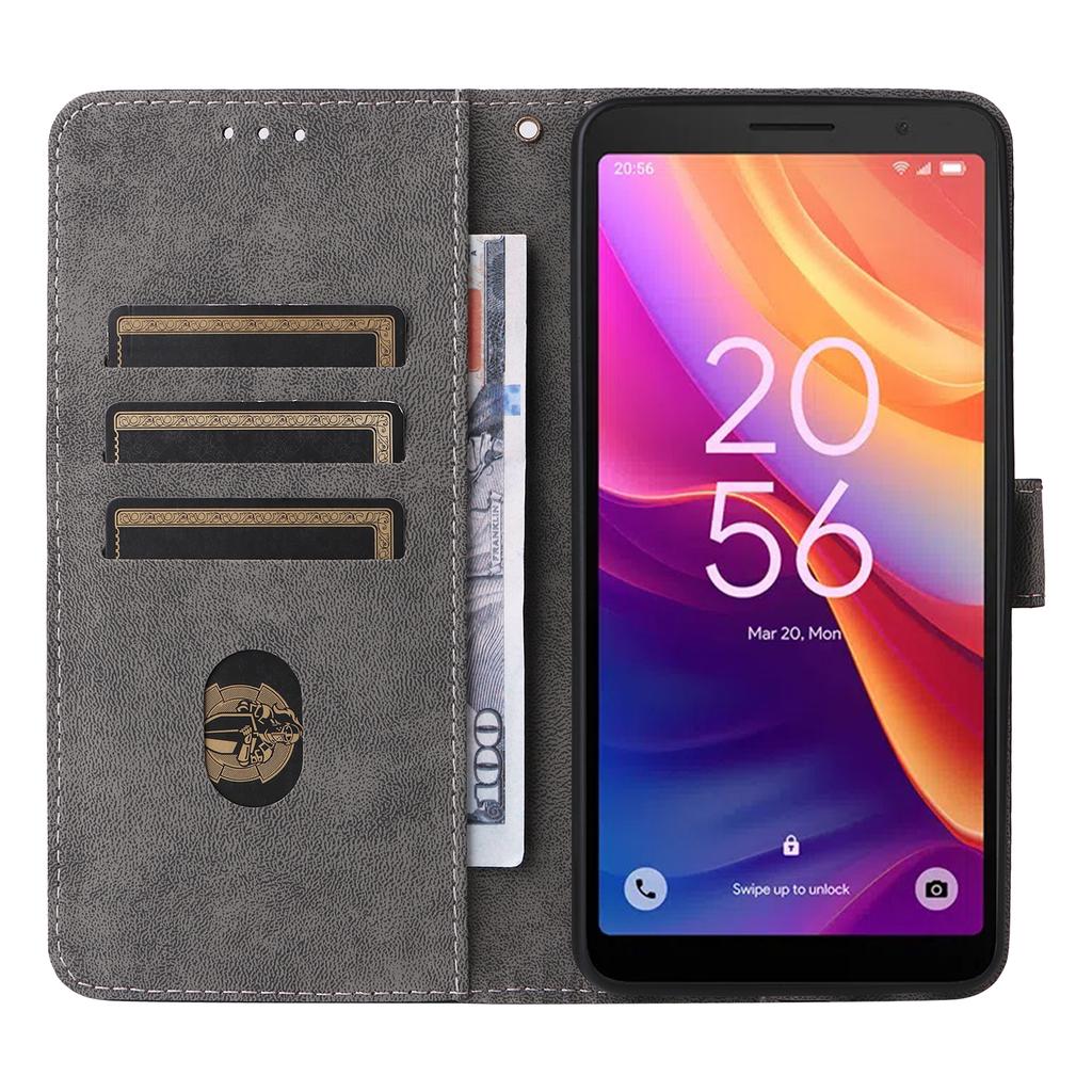 For TCL 501 T433D Case Wallet RFID Blocking Leather Phone Cover Wholesale Supplier