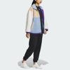 Adidas Originals Color-Block Fleece Sports Jacket Women Outerwear Sky-Blue IN0987