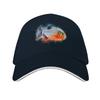Red piranha  Serrasalmus nattereri Baseball Cap designer cap Rave Icon Fashion Beach Baseball Unisex Womens