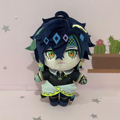 Anime Kinich Cosplay Plush Doll Toy 20cm Genshin Impact Turnfire Hunt Character Cute Soft Stuffed Pillow Birthday Gift