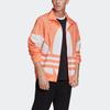 Adidas Originals Trefoil Zip-Up Track Jacket Men Outerwear Orange FM9890