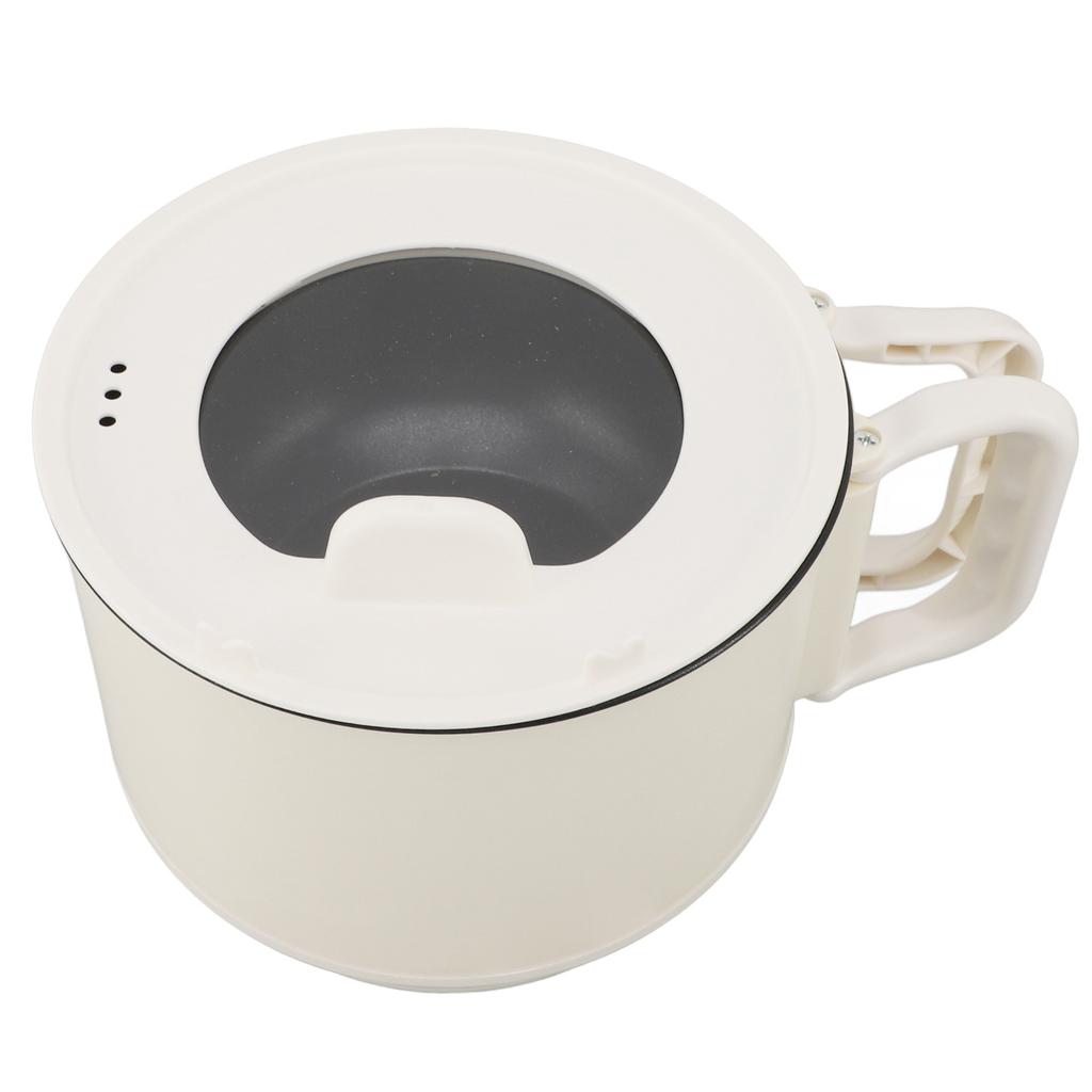 Elektrischer Hot Pot 1,8L 600W 2 Stufen Tragbarer Antihaft-Mini-Multifunktionskocher mit Griff für