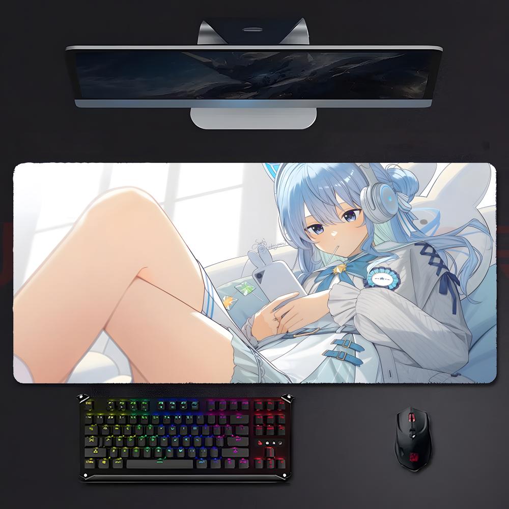 Virtual Idol Bright Hhoshimachi Ssuisei Mouse Pad Mousepad Large Gaming Lockedge Thickened Pc Table Desk Mat