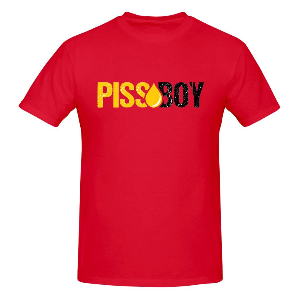 Piss Boy 100 Cotton Tshirt Unisexs T Shirts Unisex Crew Neck Short Sleeve S6xl