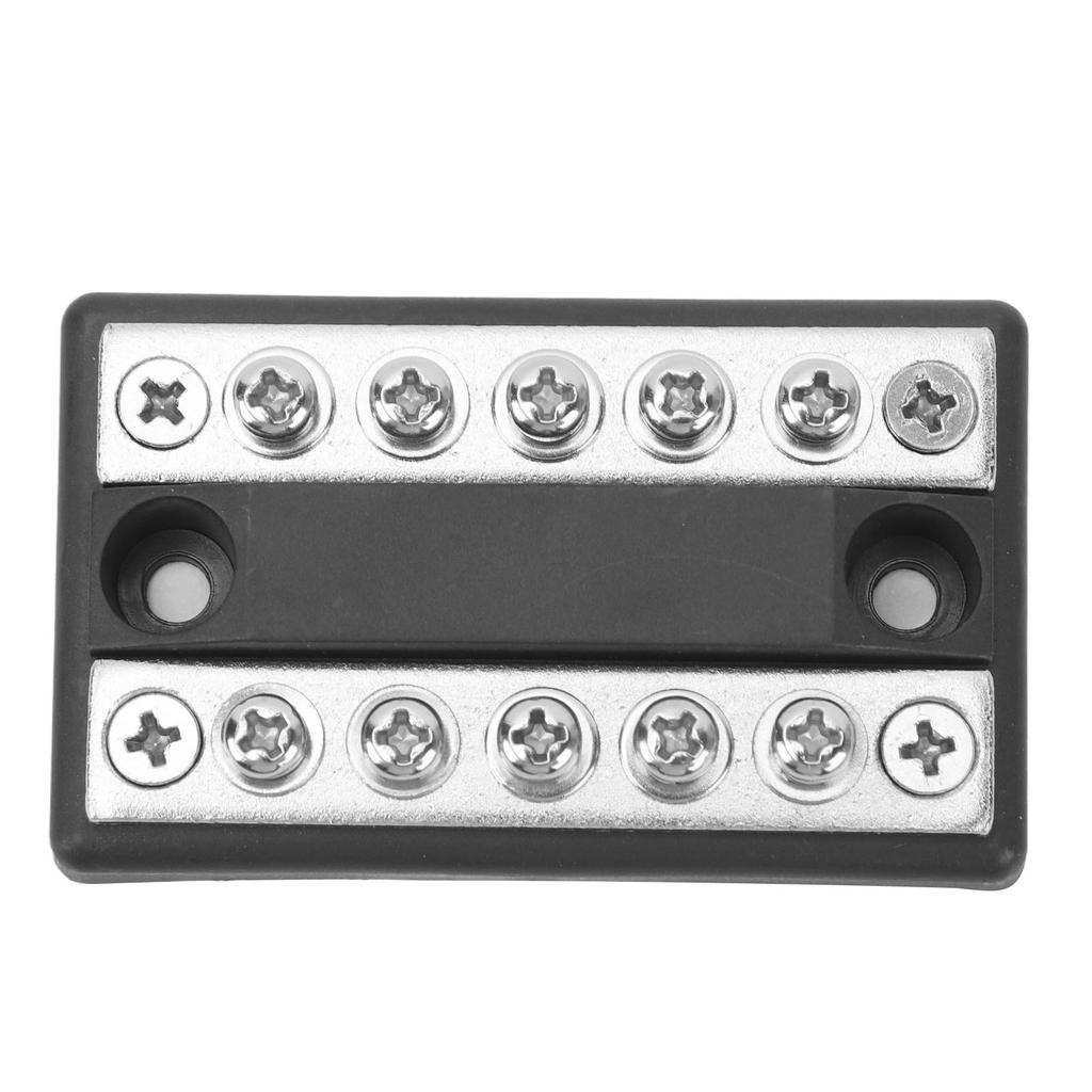 DC 12V‑48V 100A 5 Way Dual Row Fuse Block Power Distribution Block for Cars RVs Boats Yachts Power Systems