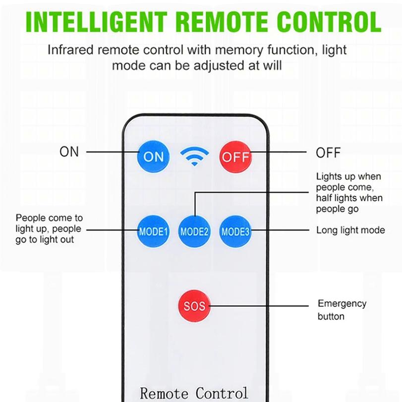 10000LM Solar Led Light Outdoor Most Powerful Outdor Solar Lamp 144 LED 3Mode Remote Control Waterproof Light Garden Street Lamp