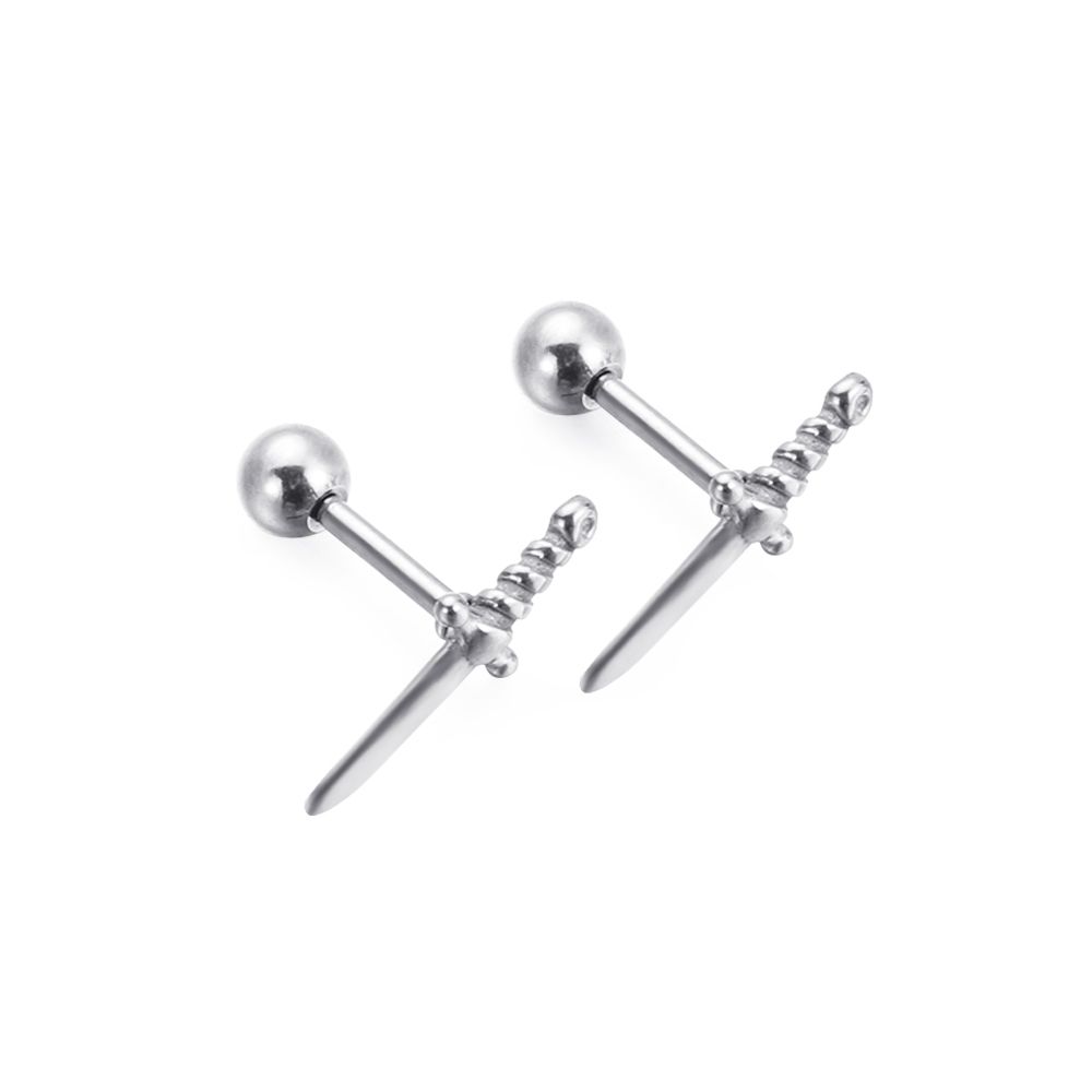 

Лабретки Сережки для пірсингу на губах Сережки з хрящем у формі спіралі Мочка раковини Пірсинг козелка кинджал Застібки для вух срібний