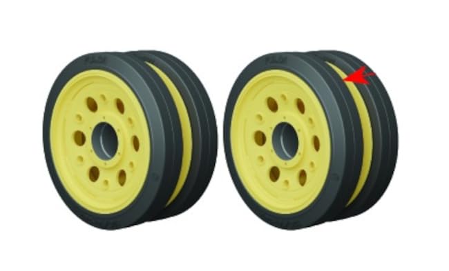 

Lithocraft WW2 German Panzer III StuG III 95mm wide spare wheels with fixings Pattern F Plastic model parts LK350043 1/35 & (2 pieces) (Tank)