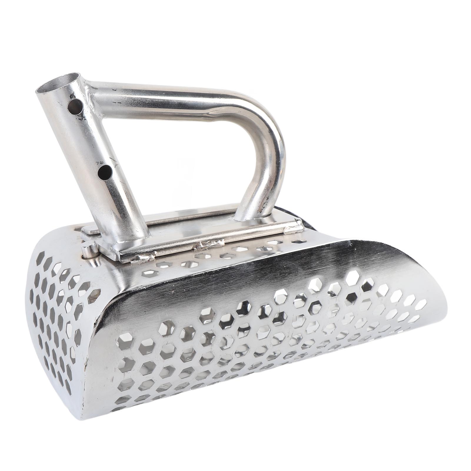 

Sand Scoop for Metal Detecting Metal Detector Beach Finds Scoop Stainless Steel Fast Sifter Shovel for Underwater Treasure Finding Button Style Short