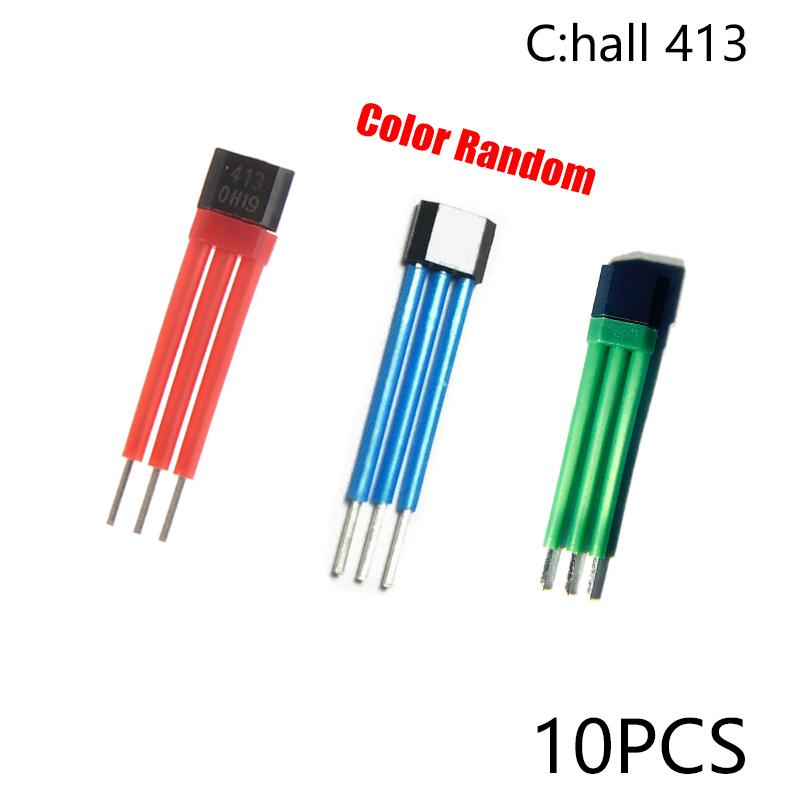 10PCS ElectrocarMotor Hall Effect Sensor 3144 41F 43F 413with High TemperatureInsulation Sleeve 13A A44E Switch forMotor Contro