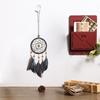 Retro Dream Catcher Pendant Feather Dreamcatcher Wall Hanging Ornaments Handmade Crafts Car Home Bedroom Mini Decoration