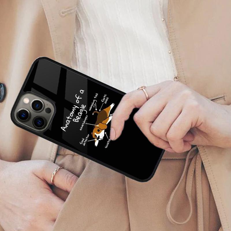 Beagle Dog Animal Magnetic Phone Case For APPLE iPhone 17 Air 16 14 13 12 Pro Max 15 Plus Wireless Charge With MagSafe Cover