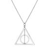 Deathly Hallows Rotatable Sterling Silver Couple's Necklace - Harry Potter Collection