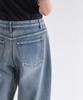 Musinsa Standard Scrub Washed Wide Denim Pants [Light Indigo]