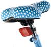 Red Bicycle Reflector for Children's Saddle with Black Mount 25.4 Mm