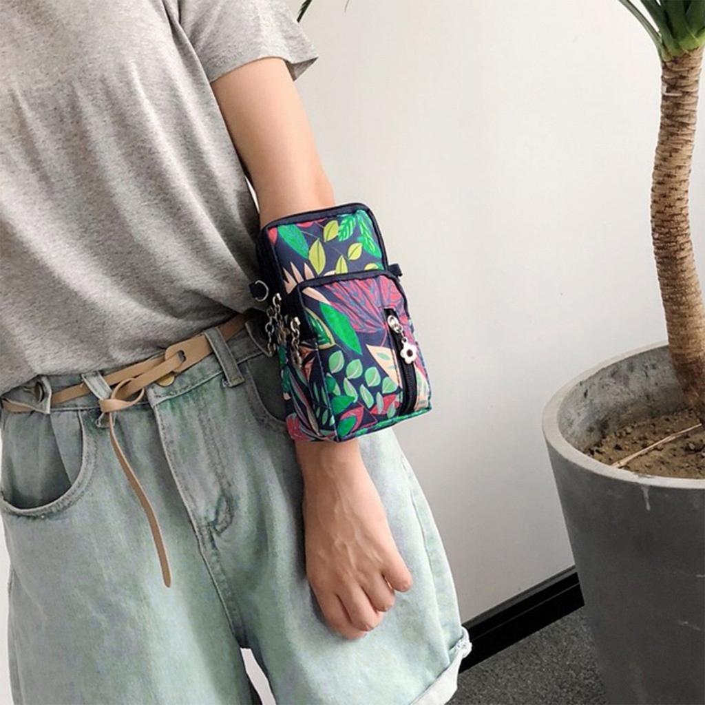 Fashion Neutral Nylon Students Outdoor Sports Arm Bag Phone Bag Shoulder Bag