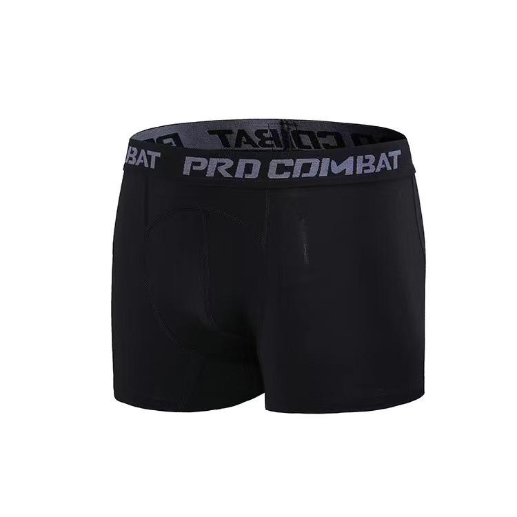 Men's Fitness Compression Shorts - High Elasticity, Breathable, for Gym, Running, Basketball, Training, Plus Size Available.