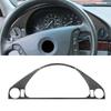 2PC Carbon Fiber Speedometer Panel Cover Trim For BMW 5 Series E39 M5 1998-2003