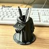 Creative Pen Holder Design Graduation Gown Holder, 3D Printed Grad Pencil Cup, Office Desktop Teacher Gift Organizer for Pens, Makeup Brushes,