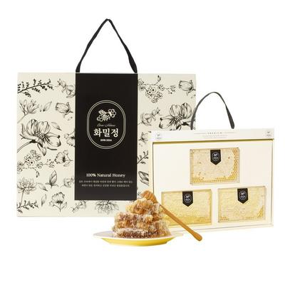 Hwamiljeong Premium Beeswax Honeycomb Honey Set 600g Filial Piety Gift Holiday Lunar New Year Gift Honeycomb