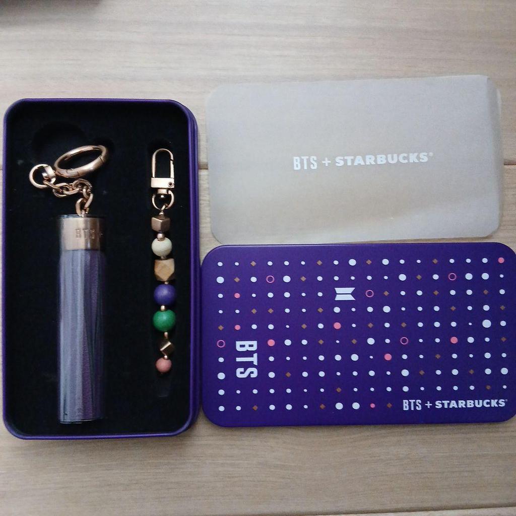 [USED] BTS X Baskin Robbins Collaboration Light Key Ring, Korea