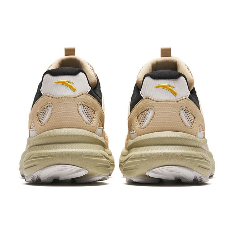 Anta AT955 Durable Low-Top Running Shoes Men Sneakers Yellow 912345598-4