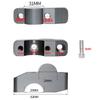 1 Pair Handlebar Riser Backward Clamp Mount Adapter Fit For Honda CB650R CB1000R