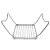 Folding Campfire Grill Stainless Steel Collapsible Camping Stove Grate Rack Net for Barbecue Picnic Camping Backpacking
