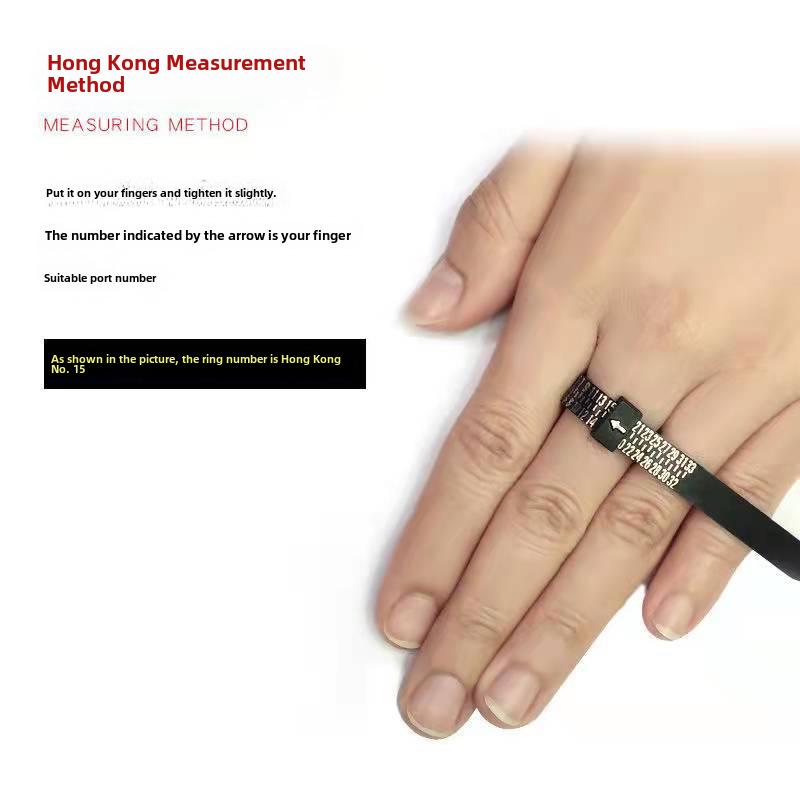 Ring and Finger Circumference Measuring Tape