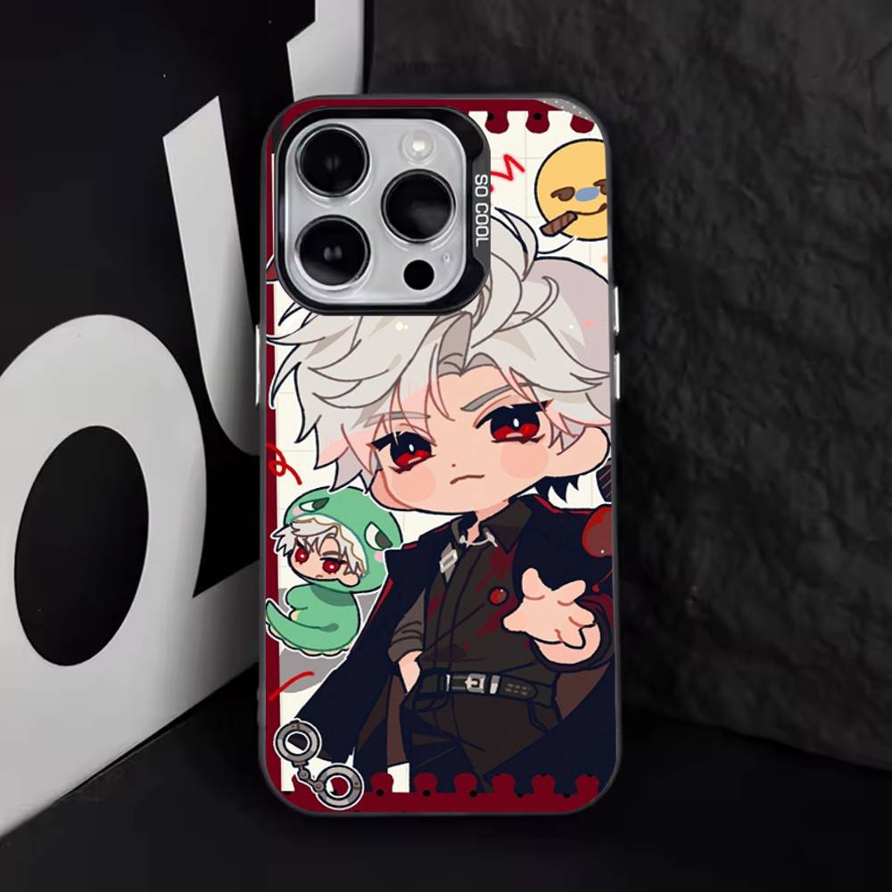 

L-Love And D-Deepspace Sylus For iPhone17,16,15,14,13,12,11,Pro,Max,Plus,E,Air,Mini Anti Fall Black Matte Hard Bumper Phone Case iPhoneXR