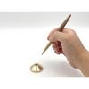 Namib Design Studio LOG Ballpoint Pen and Pen Stand Set, 1.0mm, Walnut, LOGDP-201
