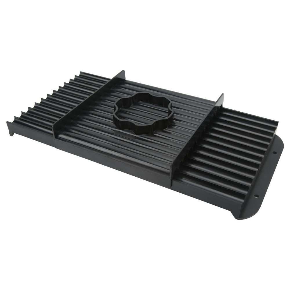 Lightweight Bait Rolling Plate ABS Plastic Round Bait Roller Fishing Bait Roll Board  Bait Making