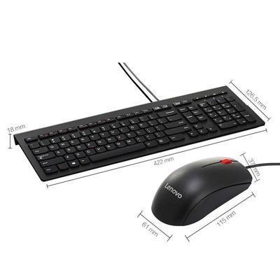 Lenovo M120Pro Wired Office Keyboard and Mouse Combo
