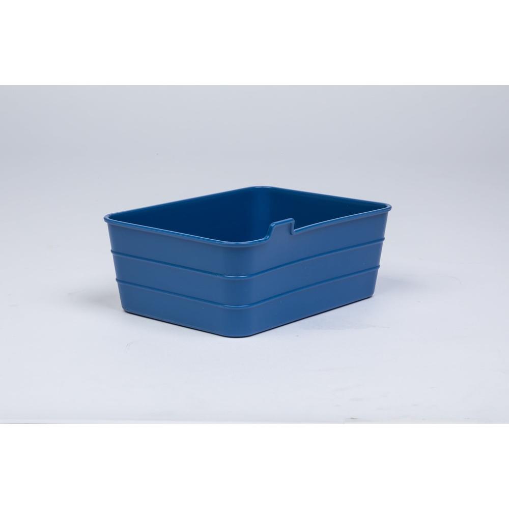 Set of 3 Flexible Drawer Organizers Solid Wall Design Lift Tab Storage Trays Dishwasher Safe Home Office Kitchen Organization