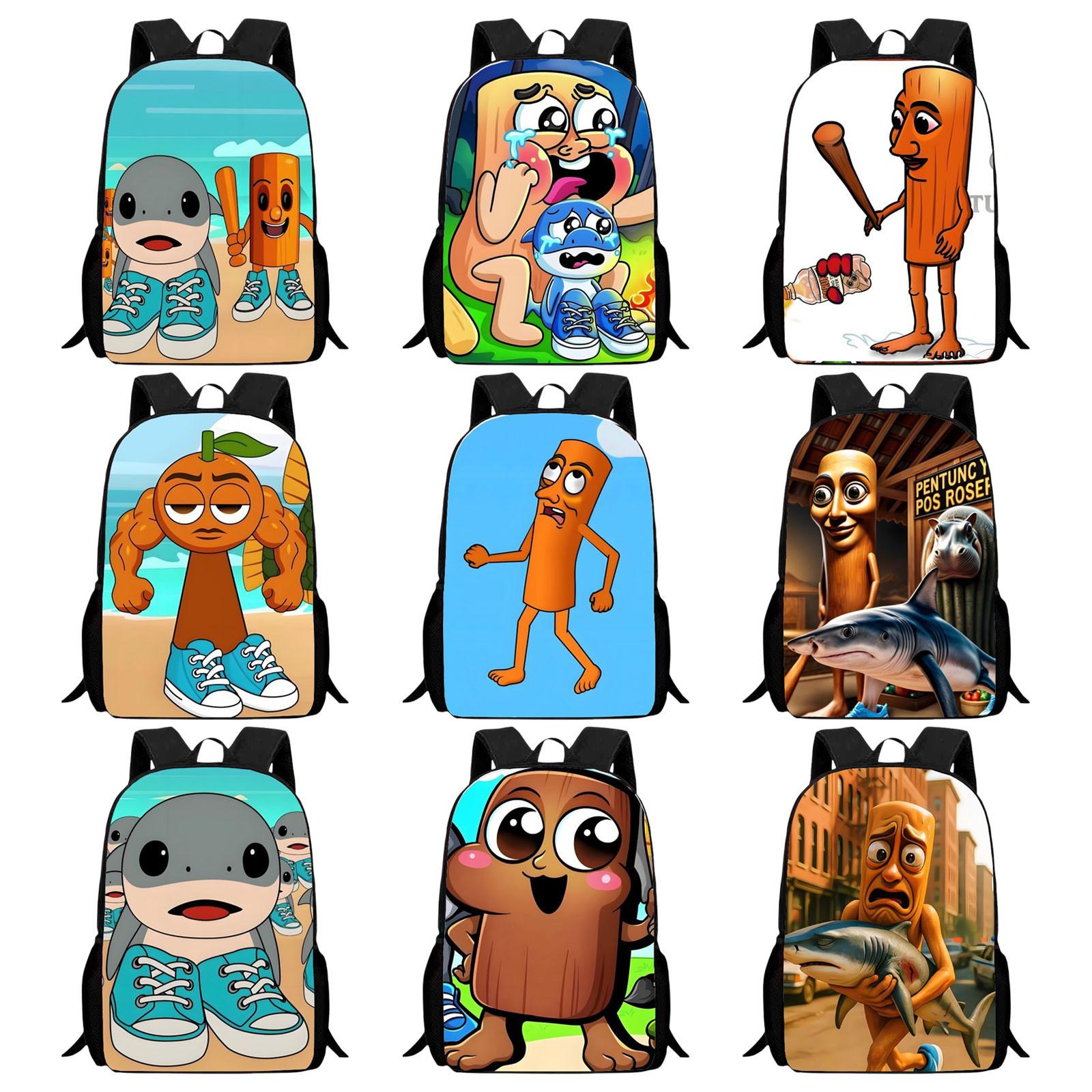 

Anime Peripheral Printed Backpack, Personalized Backpack Storage Bag,1pc, One Size