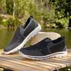 Spring and summer new mesh breathable casual shoes lazy walking shoes large size shoes