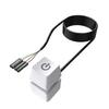Computer Desktop Switch 1.8m Blue LED Lights PC Motherboard External Start Power ON/OFF Button Extension Cable For Home & Office