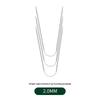 3Pcs Easy Storage Steel Circular Knitting Needles Durable for DIY Sock Sweater Travel Outdoor Knitting Activities