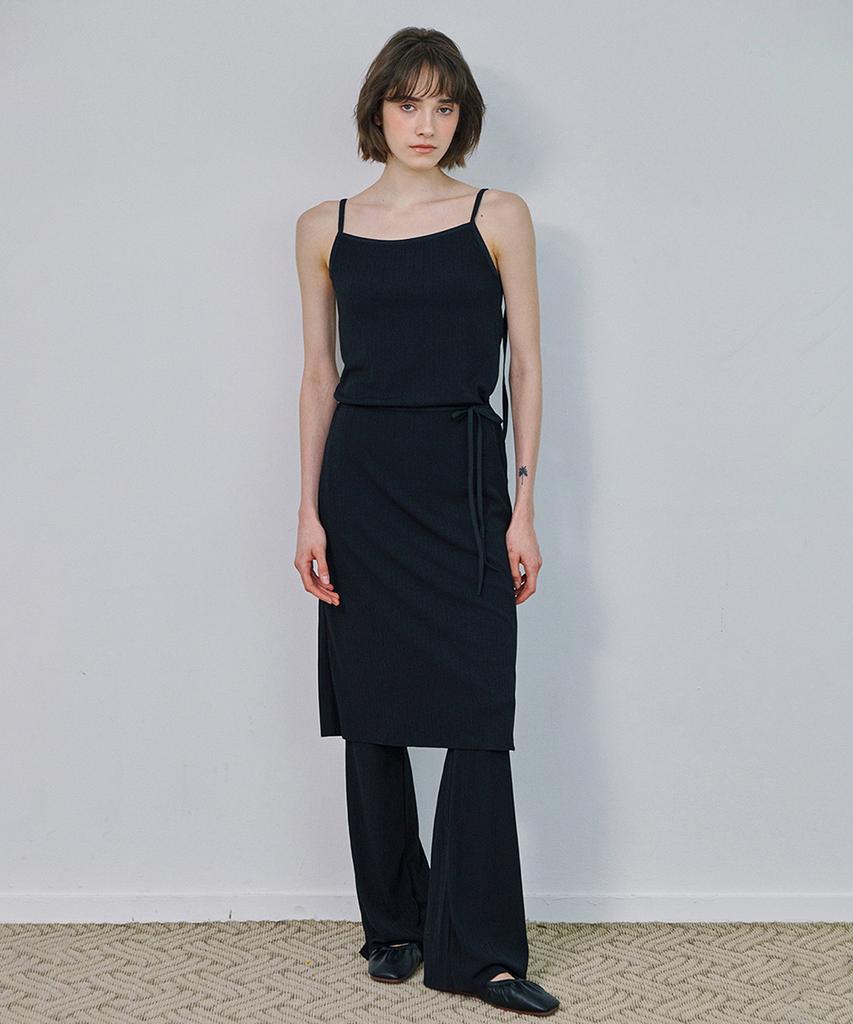 MARROT Bootcut Elastic Pants_Black