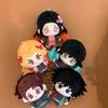 10cm Demon Slayer Plush Dolls Collection Giyu/Muichiro/Yoriichi/Nezuko/Shinobu/Muzan Cotton Doll Stuffed Plush Toys Anime Merch