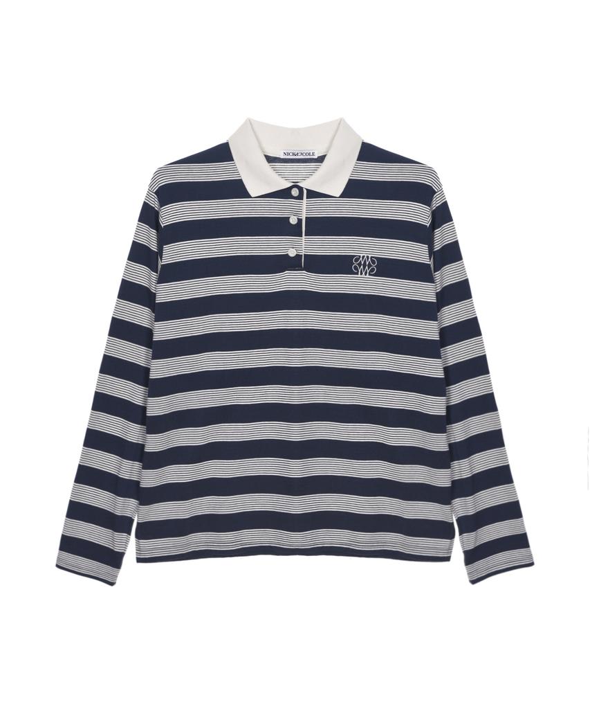 Nigaennikol Classic Stripe Pk Long Sleeve_Navy