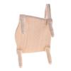 1/12 Dolls Miniature Furniture Wooden Unpainted Dining Chair For Dollhouse