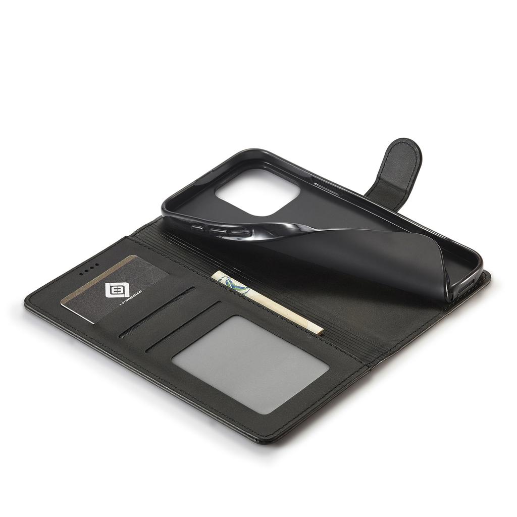 LC.IMEEKE Leder Flip Cover Handyhülle für Samsung S23 S22 S21 Ultra Plus A13 A53 A14 A54 S21 S20FE /iPhone 15 14 13 12 11 Pro Max XS MAX XR 8 7 Plus