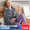 Portable Electric Heating Blanket USB Heating Shawl Blanket Powered Warmer Bed Heating Mat Winter Warm Heated Blanket Sofa Shawl