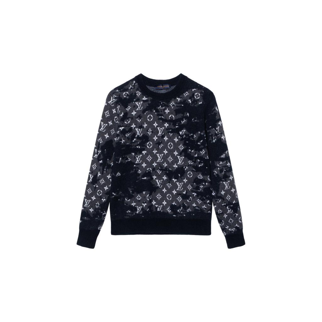 LOUIS VUITTON Sweater Men's Black 1A8GYD