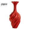 Einzigartiger Dekorativer Blumentopf 3D-gedruckte Vase, Verdrehtes Wirbeldesign, Minimalistische Tischdeko Charmante Heimvase Hydroponisch für Wohnzimmer Ästhetische Dekoration
